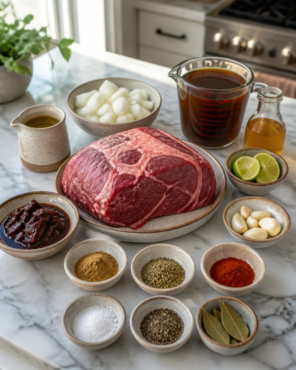 Easy Barbacoa Beef — Slow Cooker Shredded