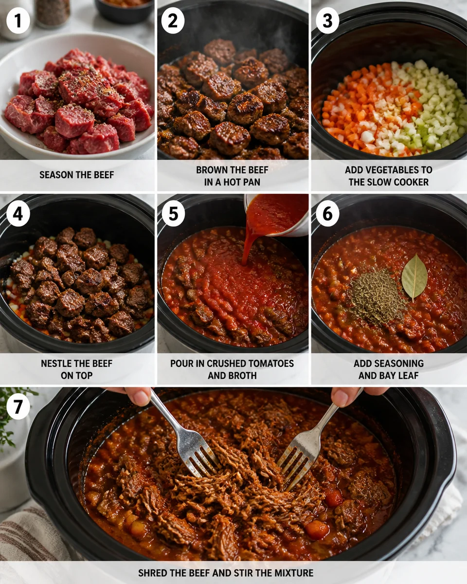 Easy Beef Ragu — Slow Cooked Italian Pasta Sauce