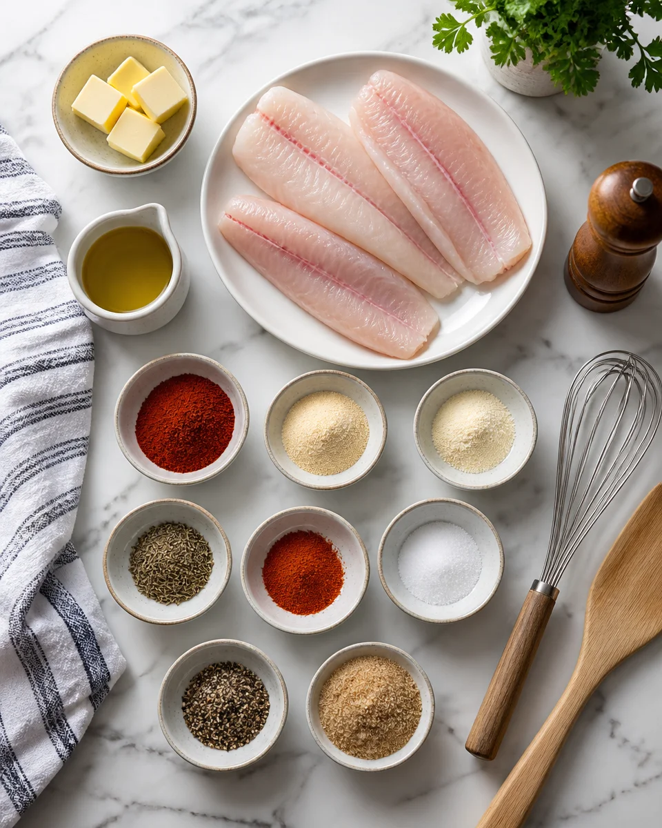 Easy Blackened Catfish — Southern Cajun Skillet