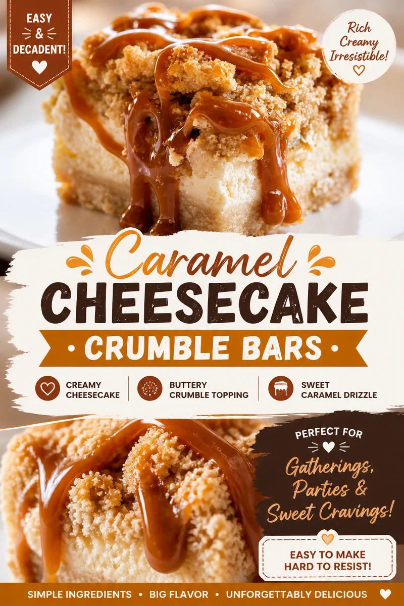 Easy Caramel Apple Cheesecake Bars — Fall Dessert