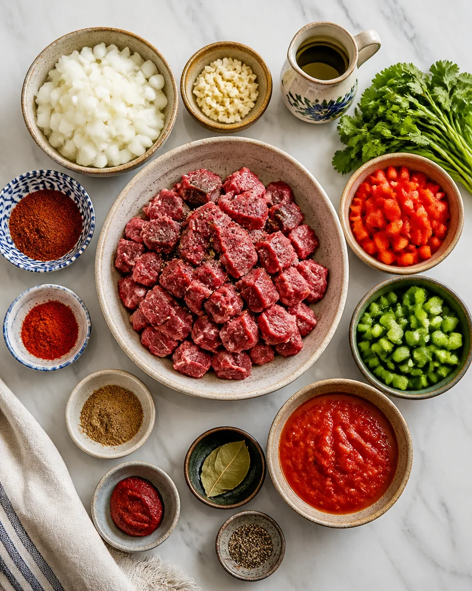 Easy Carne Guisada — Texas Mexican Beef Stew