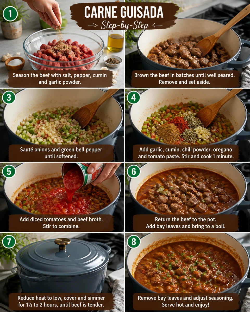 Easy Carne Guisada — Texas Mexican Beef Stew