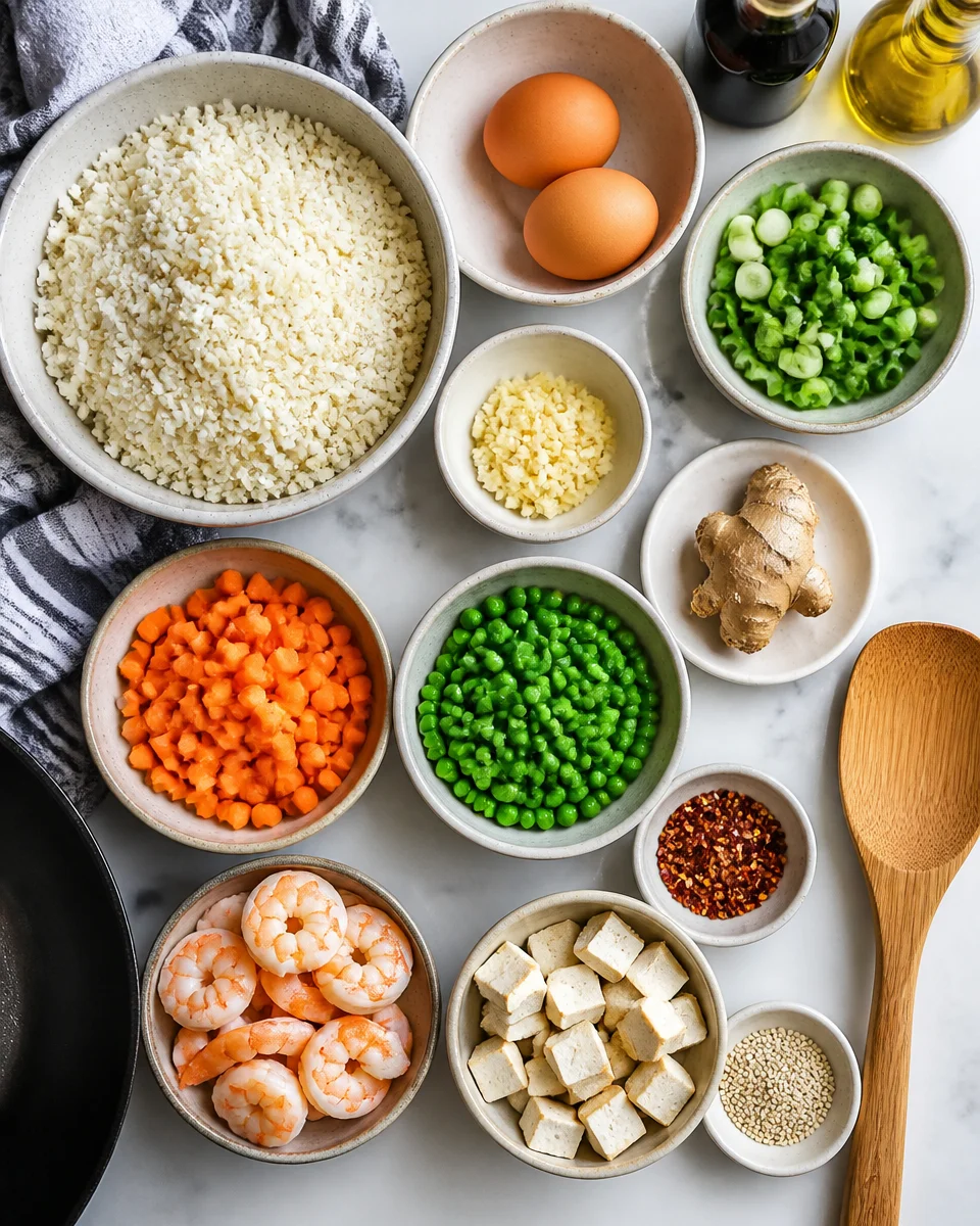 Easy Cauliflower Fried Rice — Low Carb