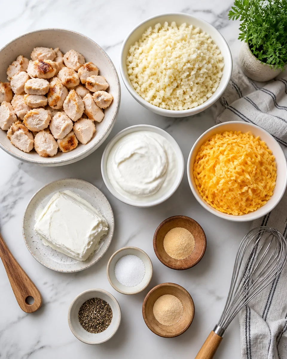 Easy Chicken Casserole — Low Carb Creamy
