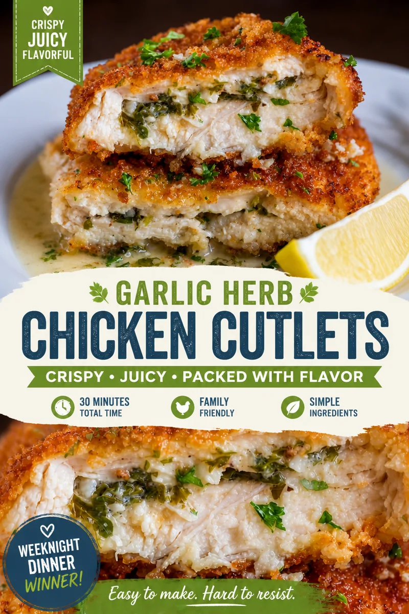 Easy Chicken Kiev — Garlic Butter Stuffed Breast