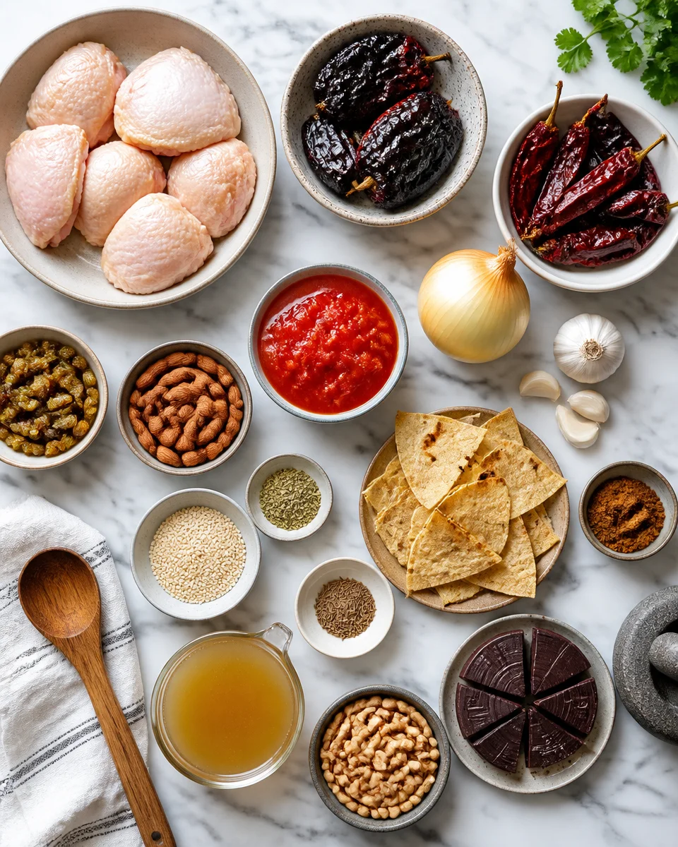 Easy Chicken Mole — Mexican Chocolate Chili Sauce