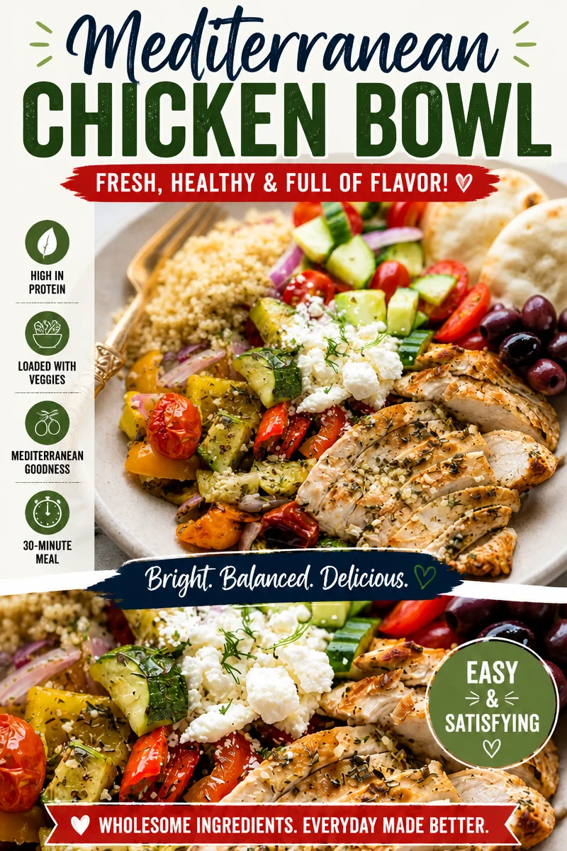 Easy Chicken Souvlaki Rice Bowl — Greek