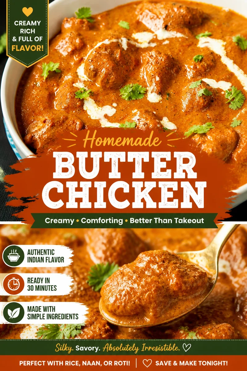 Easy Chicken Tikka Masala — Indian Creamy Tomato