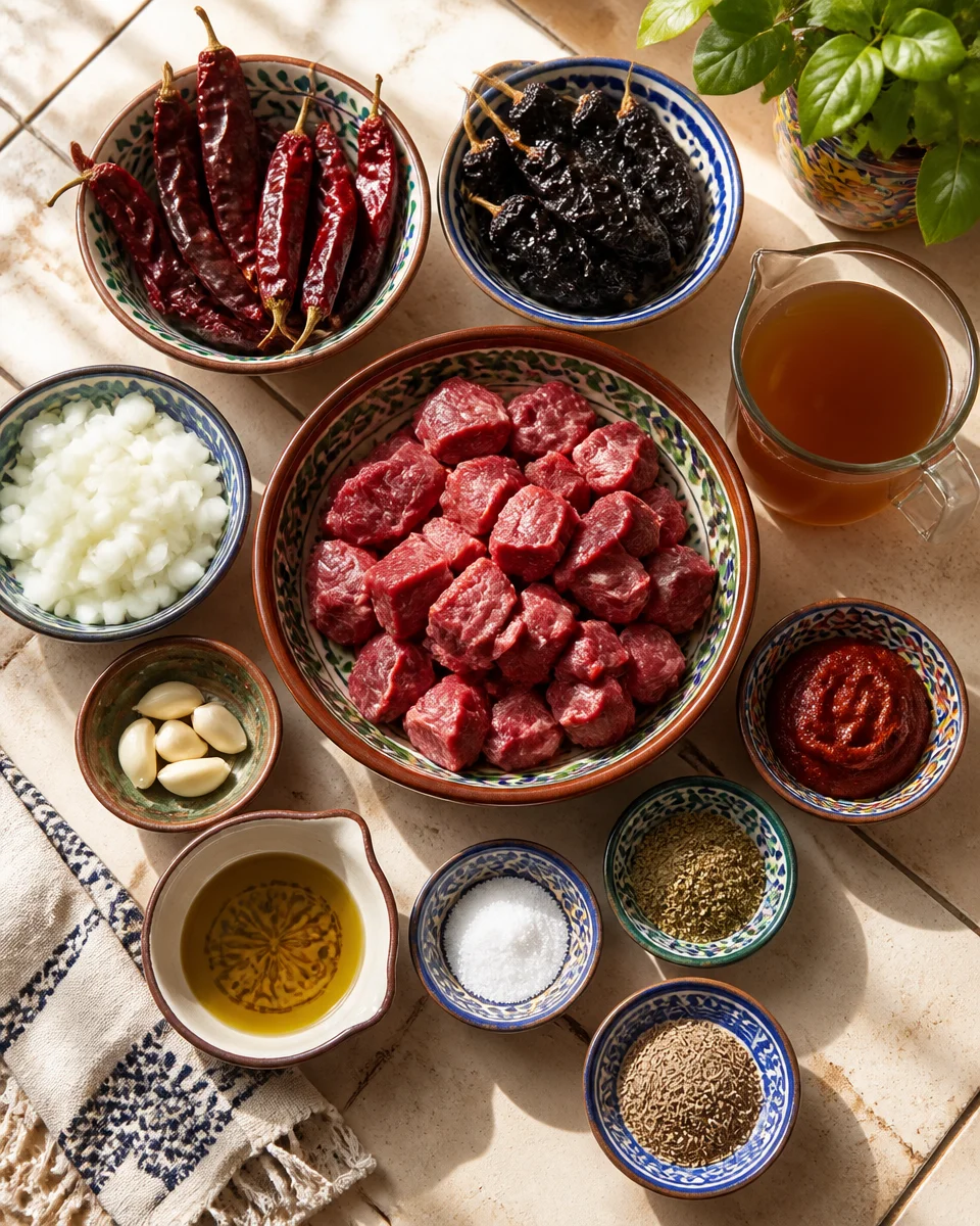 Easy Chile Colorado — Mexican Red Beef Stew