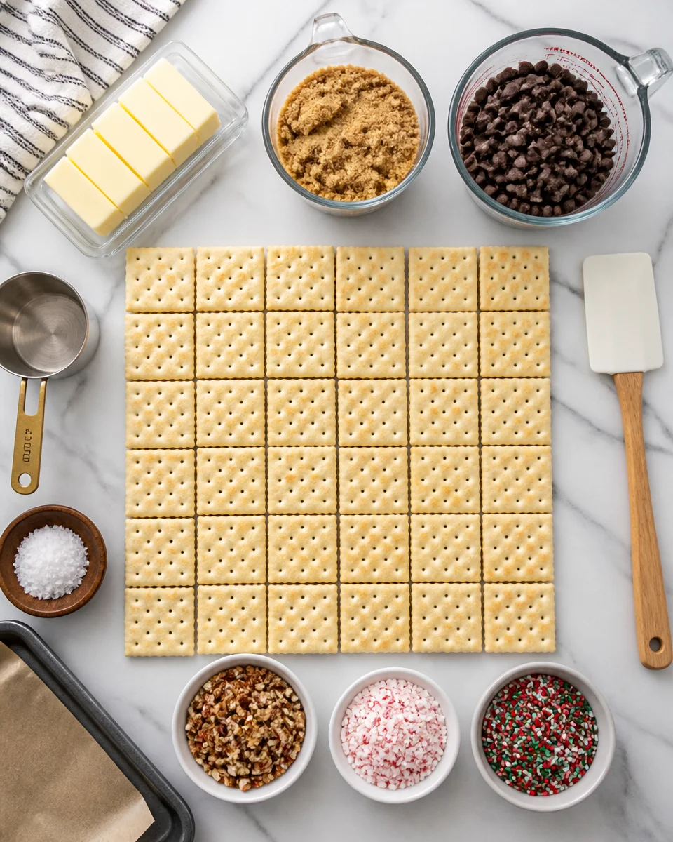 Easy Christmas Crack — Saltine Toffee Bark