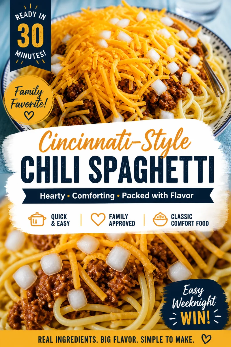 Easy Cincinnati Chili — Greek Style 5 Way