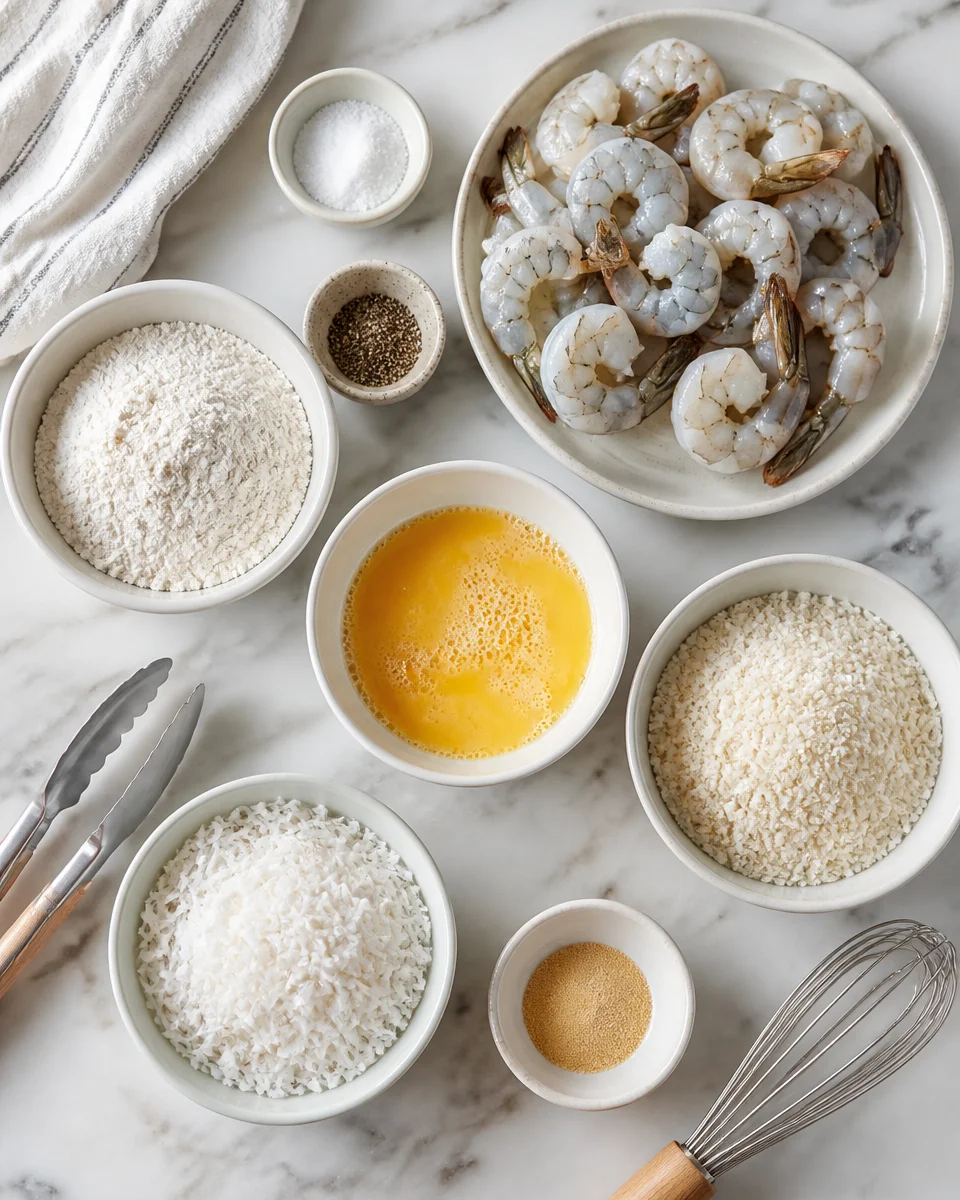 Easy Coconut Shrimp — Crispy Fried Dipping Sauce