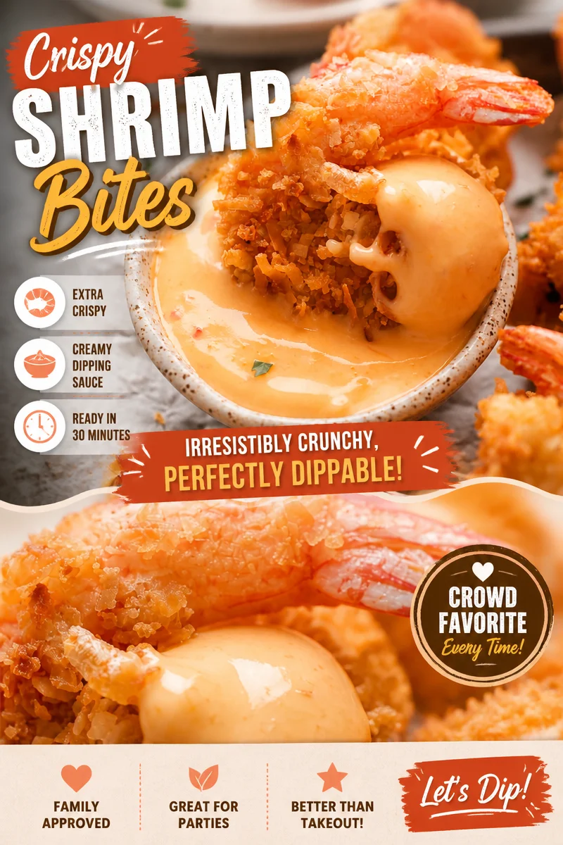 Easy Coconut Shrimp — Crispy Fried Dipping Sauce
