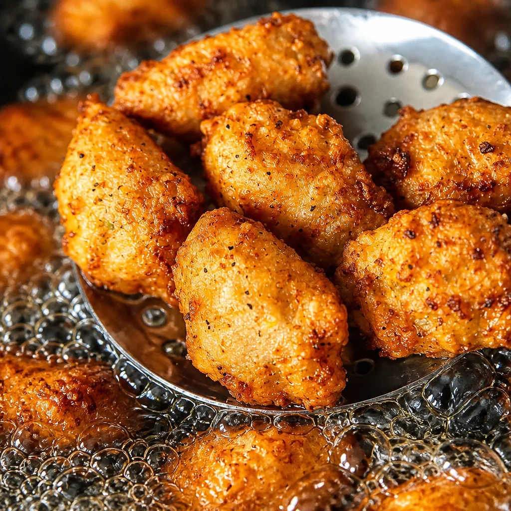 Plate of Easy Conch Fritters served with a dipping sauce, a Florida Keys appetizer.