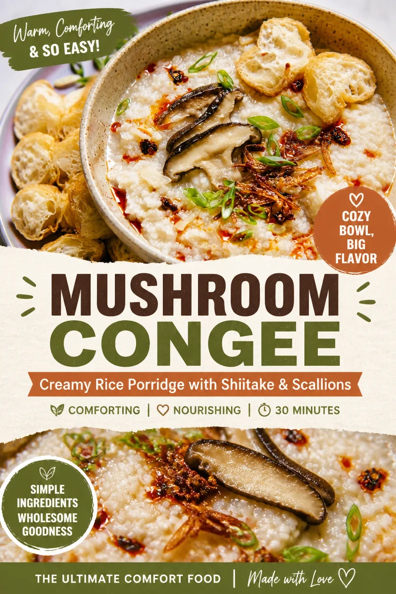 Easy Congee — Chinese Rice Porridge Comfort Bowl