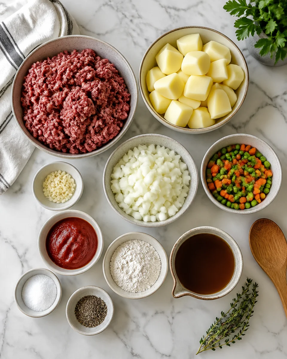 Easy Cottage Pie — Ground Beef Mashed Potato Bake