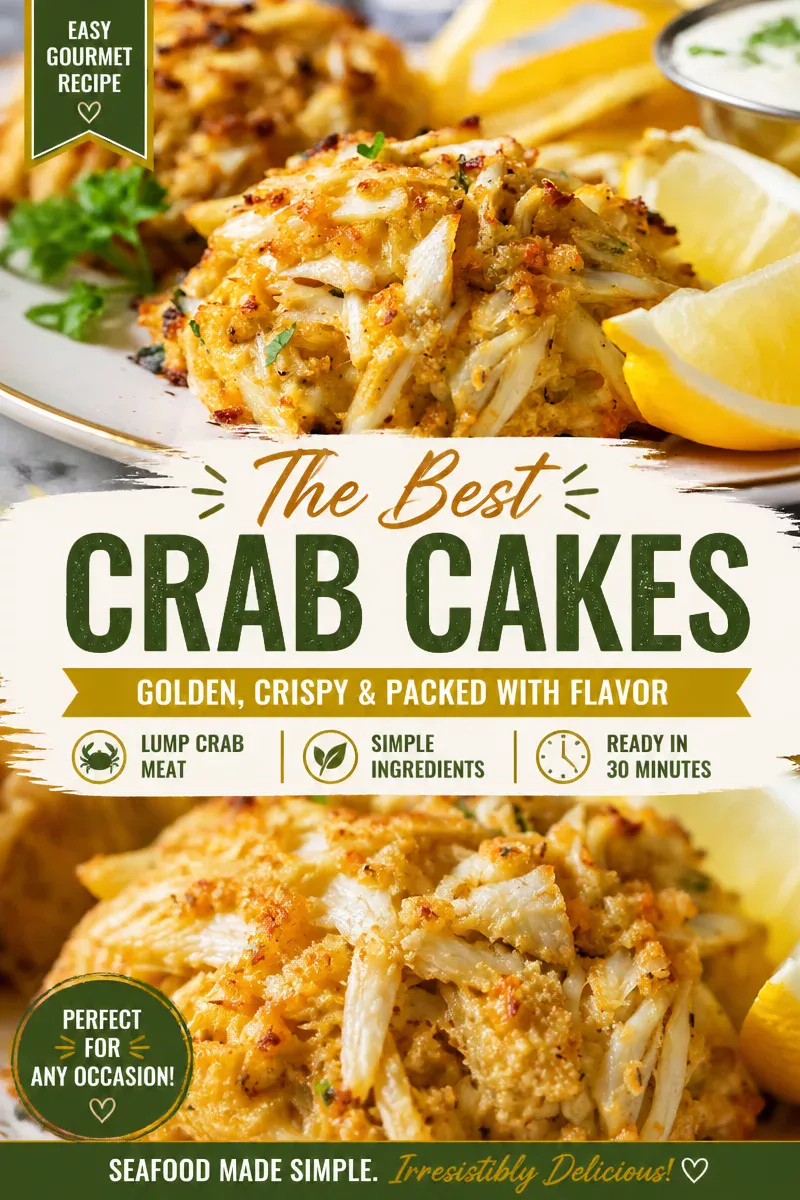 Easy Crab Cakes — Maryland Style Old Bay