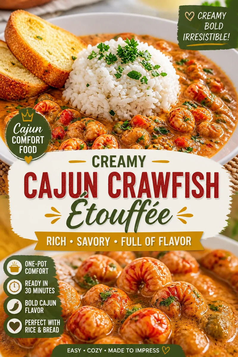 Easy Crawfish Etouffee — Louisiana Creamy Rice
