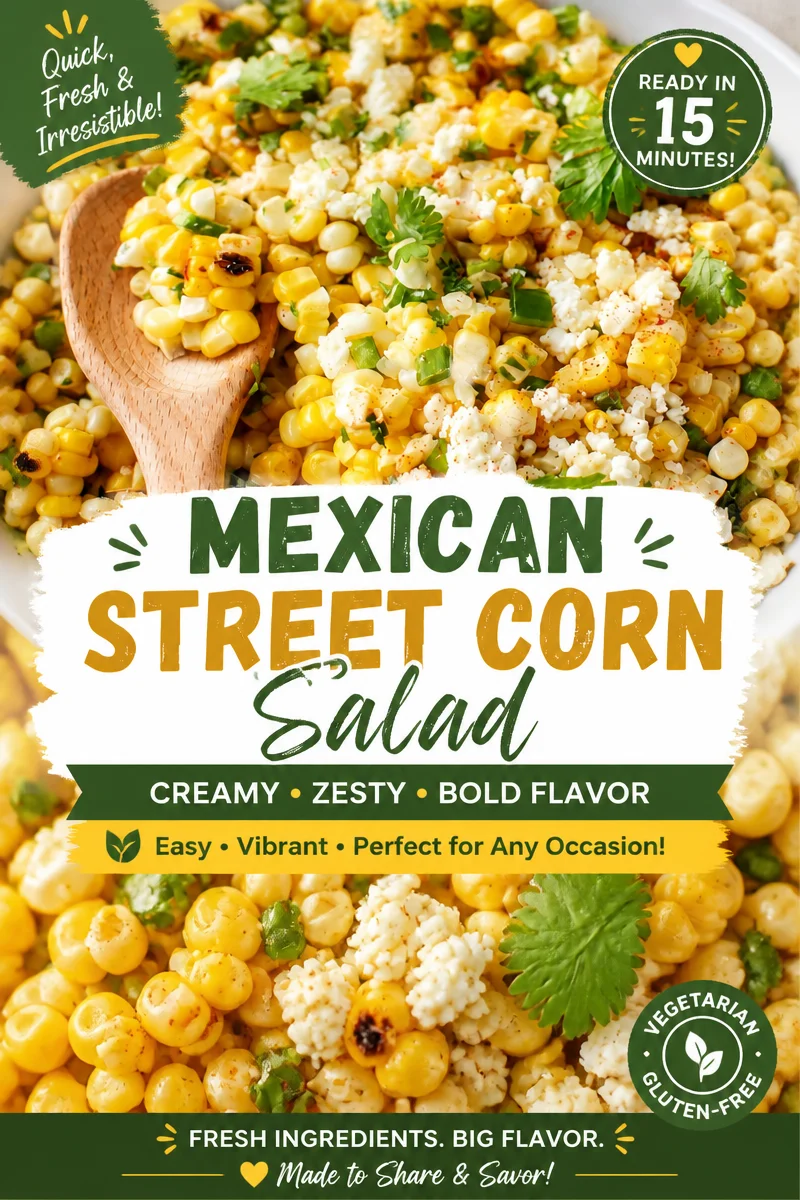 Easy Elote Corn Salad — Mexican Street Corn