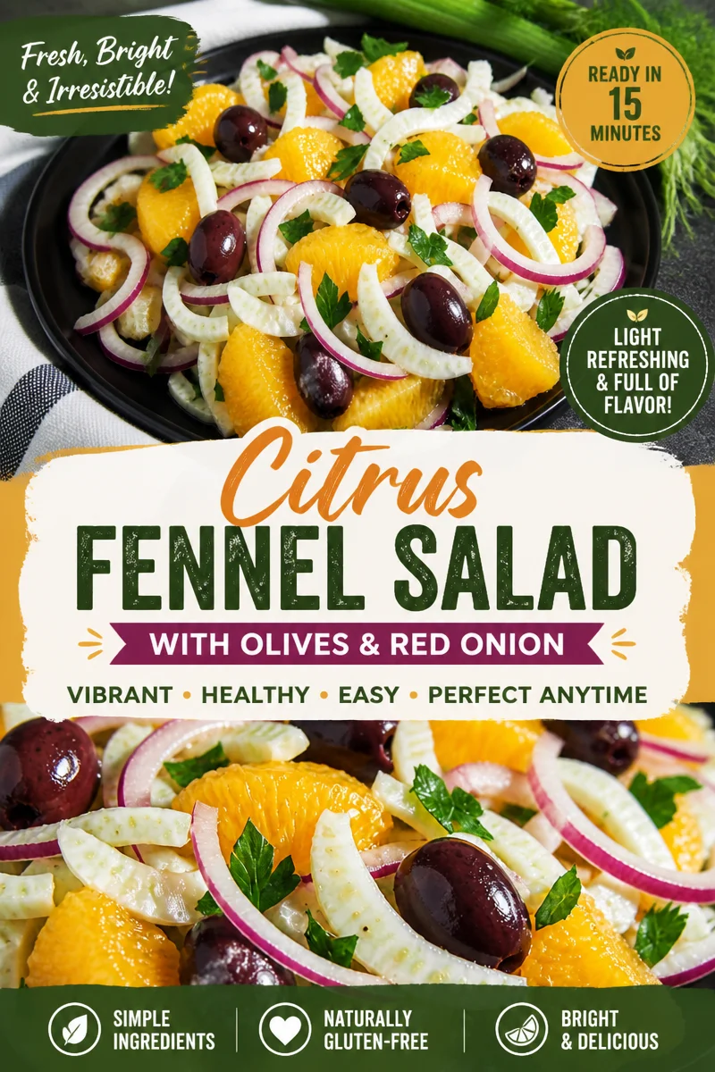 Easy Fennel and Orange Salad — Italian Light Side