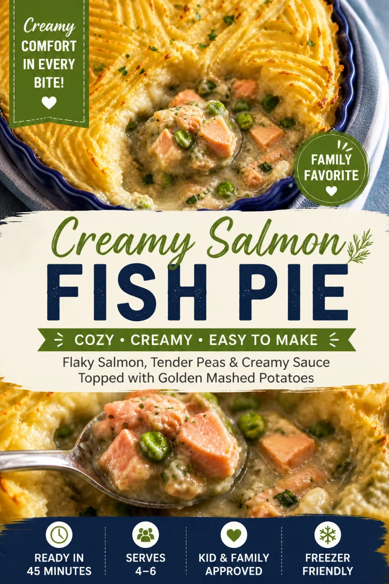 Easy Fish Pie — British Creamy Baked Casserole