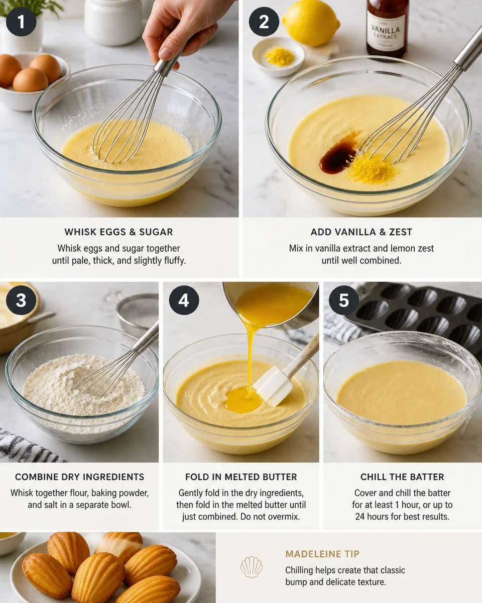 Easy French Madeleines — Buttery Shell Cookies