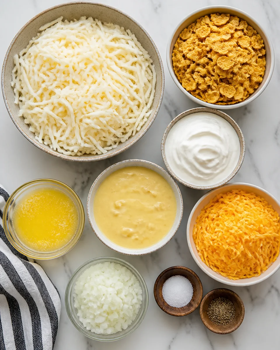 Easy Funeral Potatoes — Mormon Cheesy Hash Brown