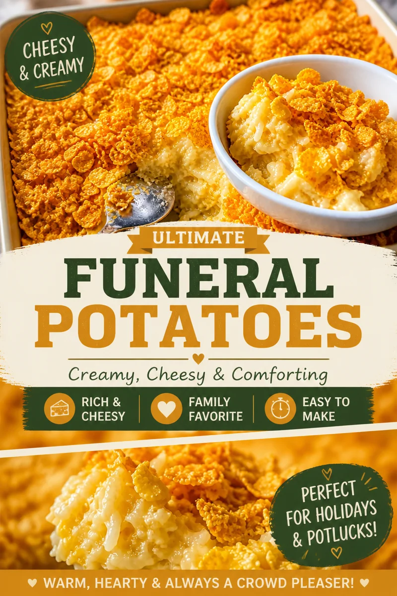 Easy Funeral Potatoes — Mormon Cheesy Hash Brown