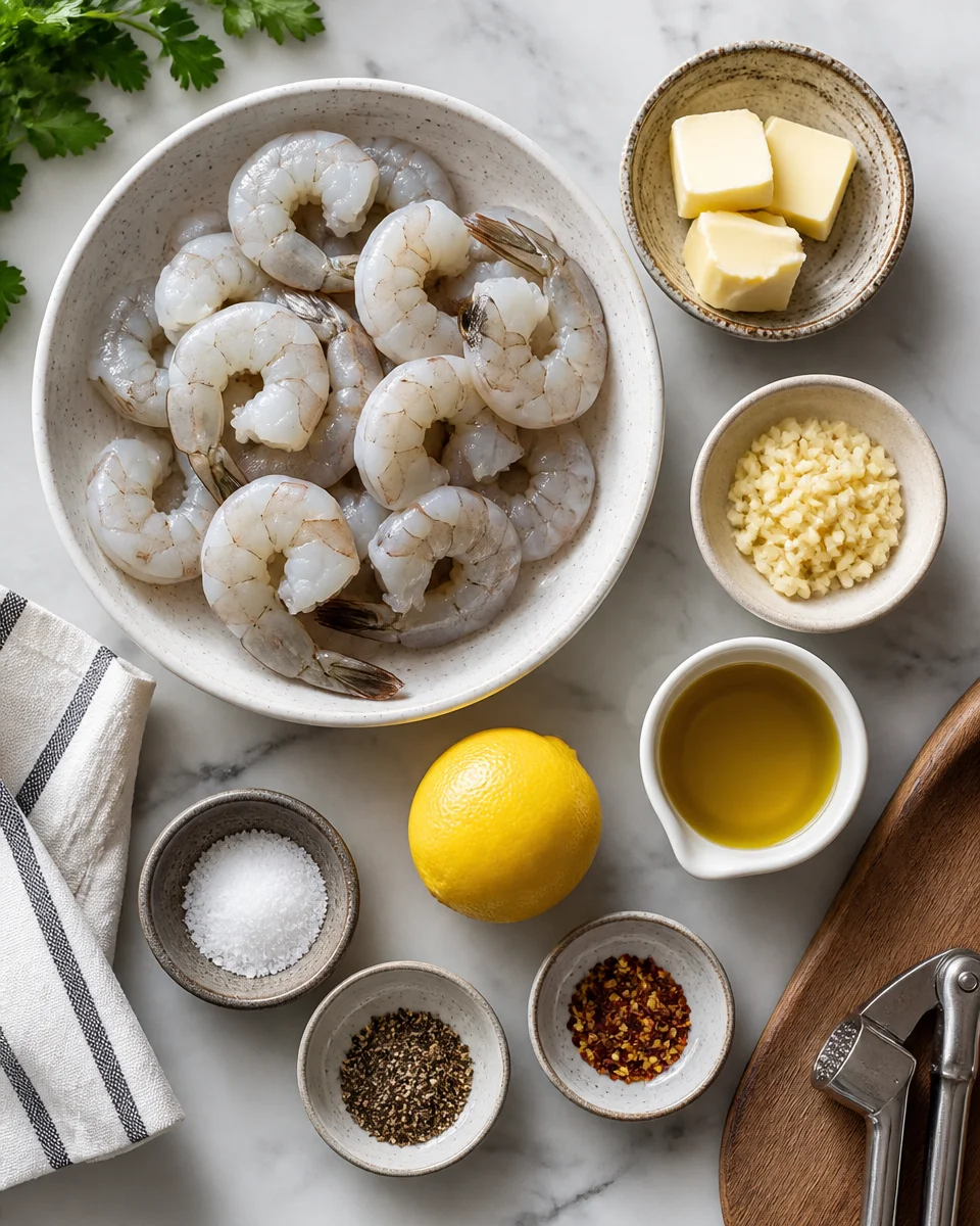 Easy Garlic Butter Shrimp — 15 Minute Skillet