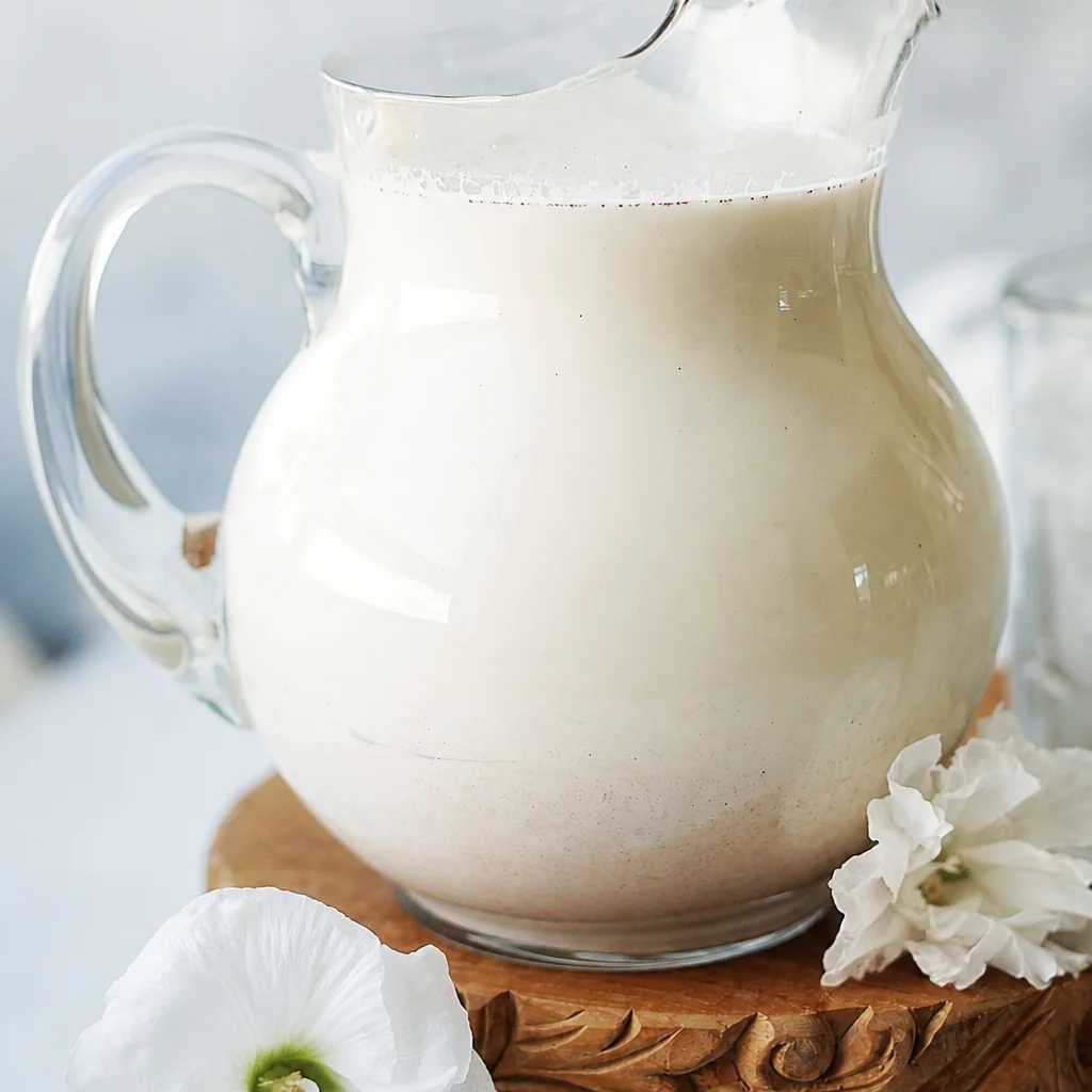 Easy Horchata - Refreshing Mexican Cinnamon Rice Milk Drink