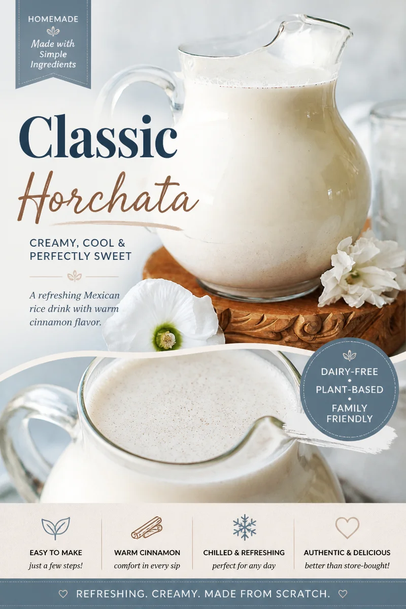 Easy Horchata — Cinnamon Rice Milk Drink