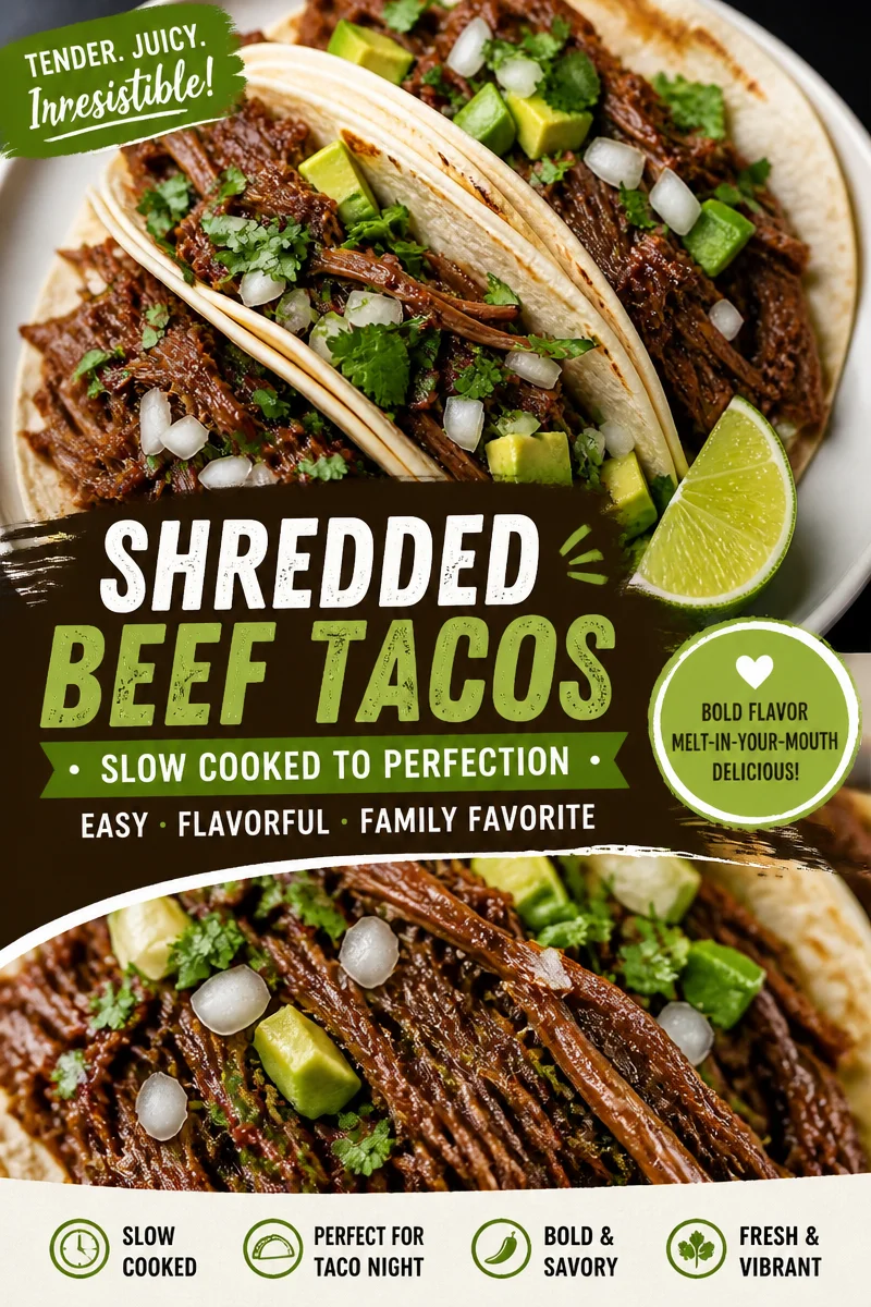 Easy Instant Pot Beef Tacos — Shredded Mexican