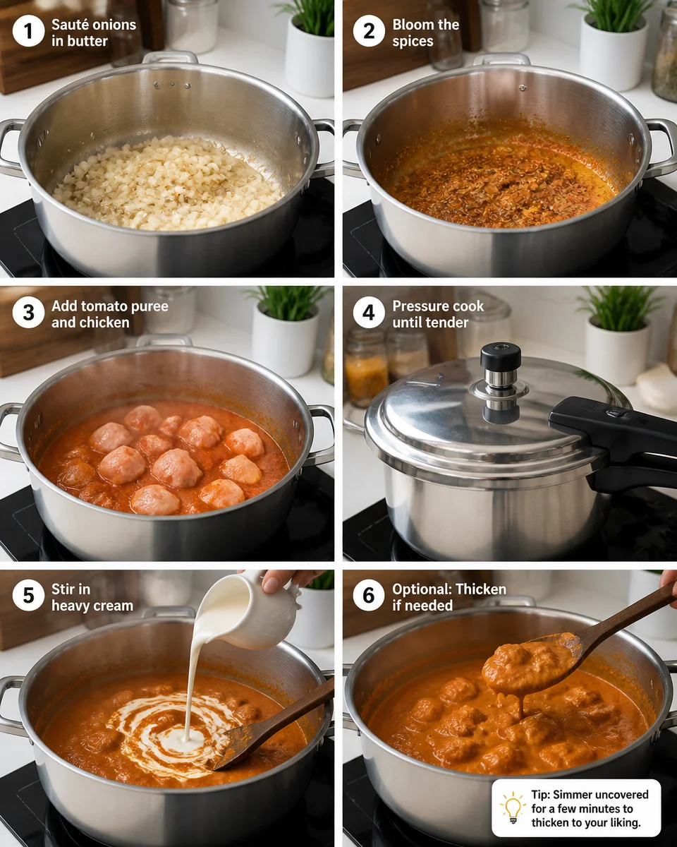 Easy Instant Pot Butter Chicken — Indian Tikka