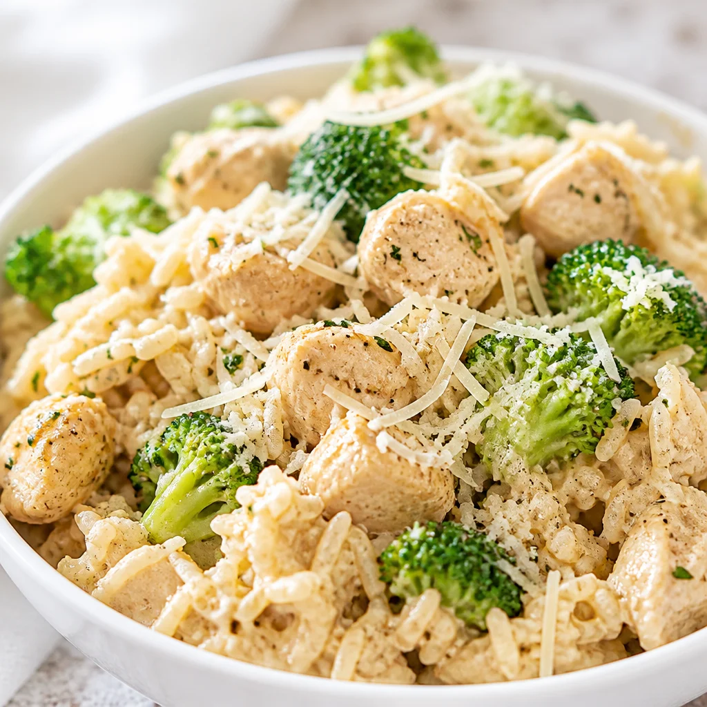 Delicious Easy Instant Pot Chicken and Rice — One Pot meal, flavorful and creamy.