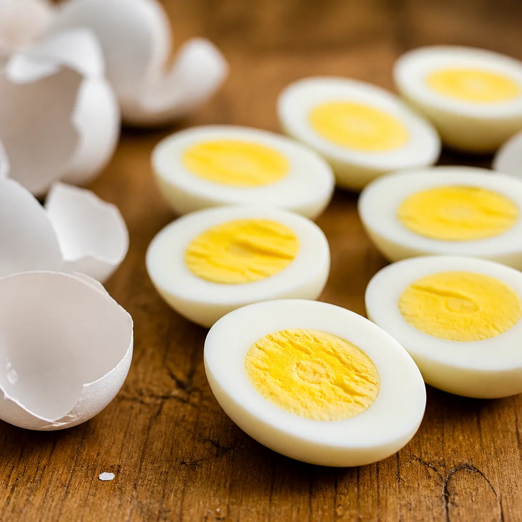 Easy Instant Pot Hard Boiled Eggs with Perfect Peel in a bowl