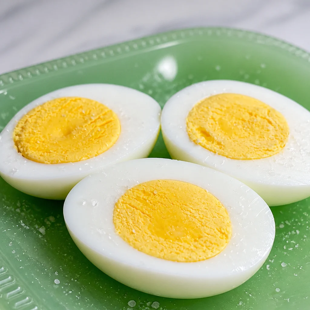 Easy Instant Pot Hard Boiled Eggs with perfectly peelable shells.