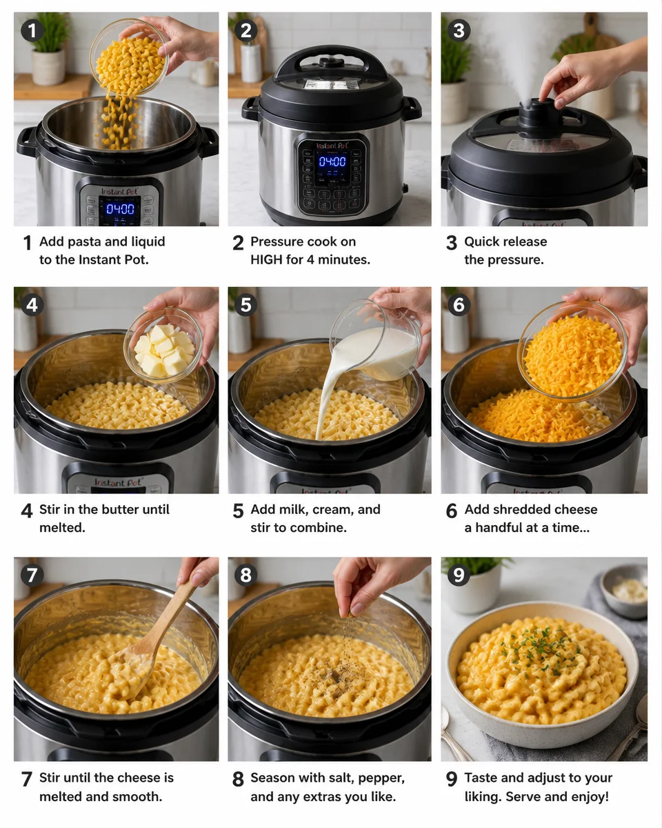 Easy Instant Pot Mac and Cheese — Creamy Kids