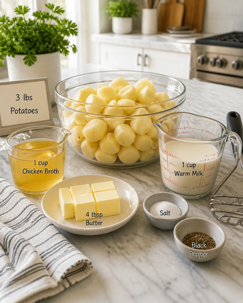 Easy Instant Pot Mashed Potatoes — Creamy Quick