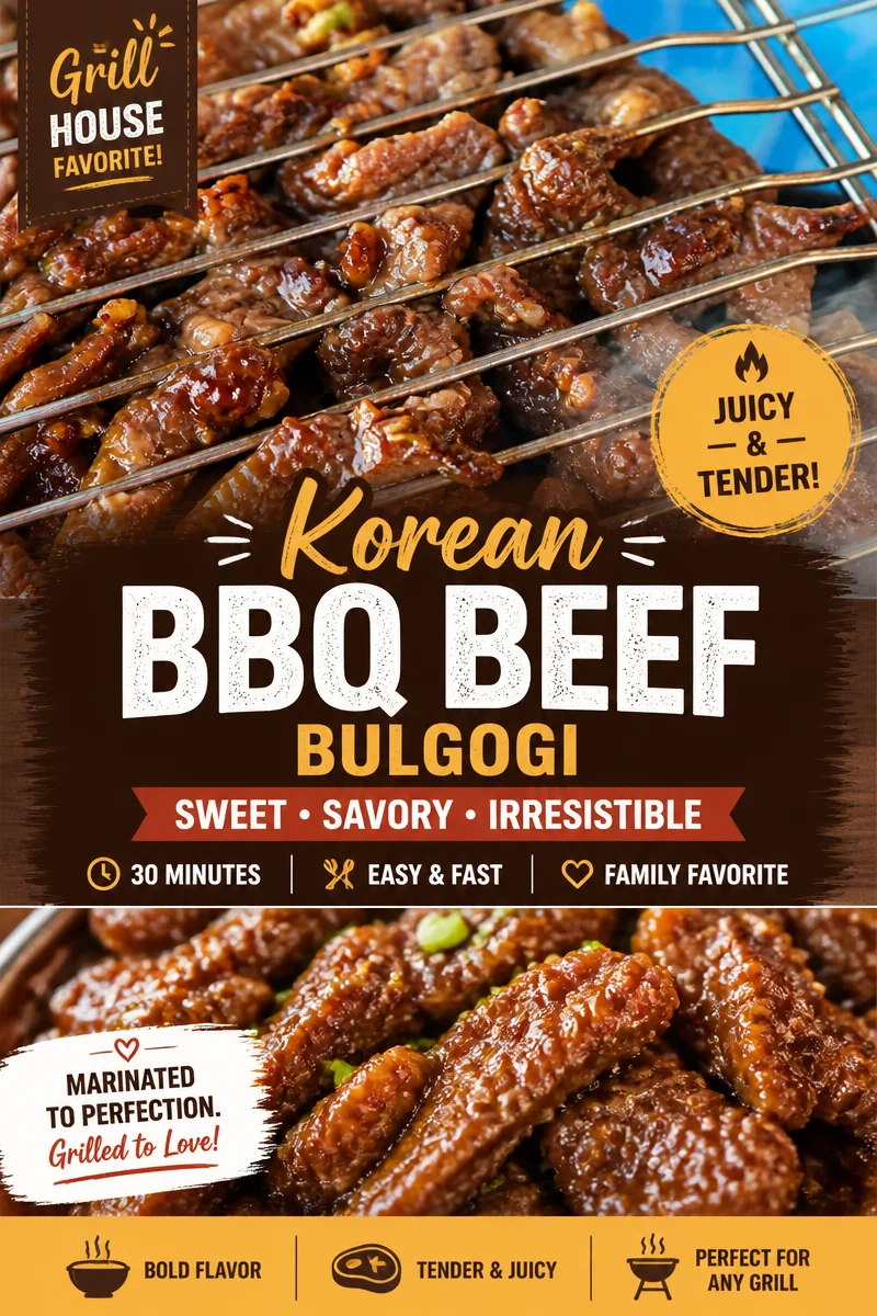 Easy Korean Beef Bulgogi — Sweet Soy Grilled
