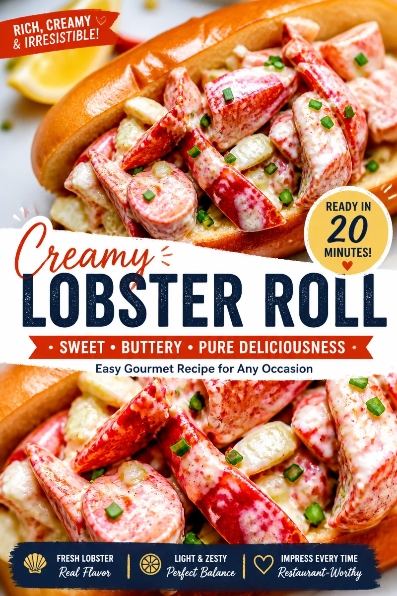 Easy Lobster Roll — New England Butter Style