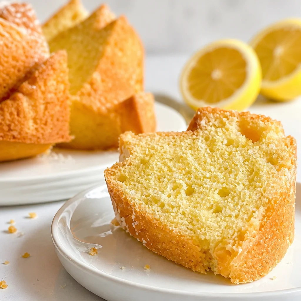 Delicious Easy Olive Oil Cake - Italian Lemon Citrus served with tea