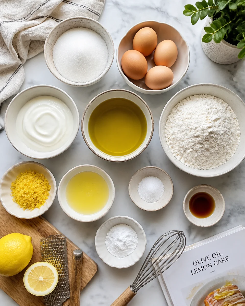 Easy Olive Oil Cake — Italian Lemon Citrus