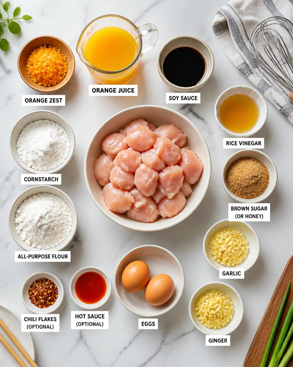 Easy Orange Chicken — Crispy Sweet Tangy