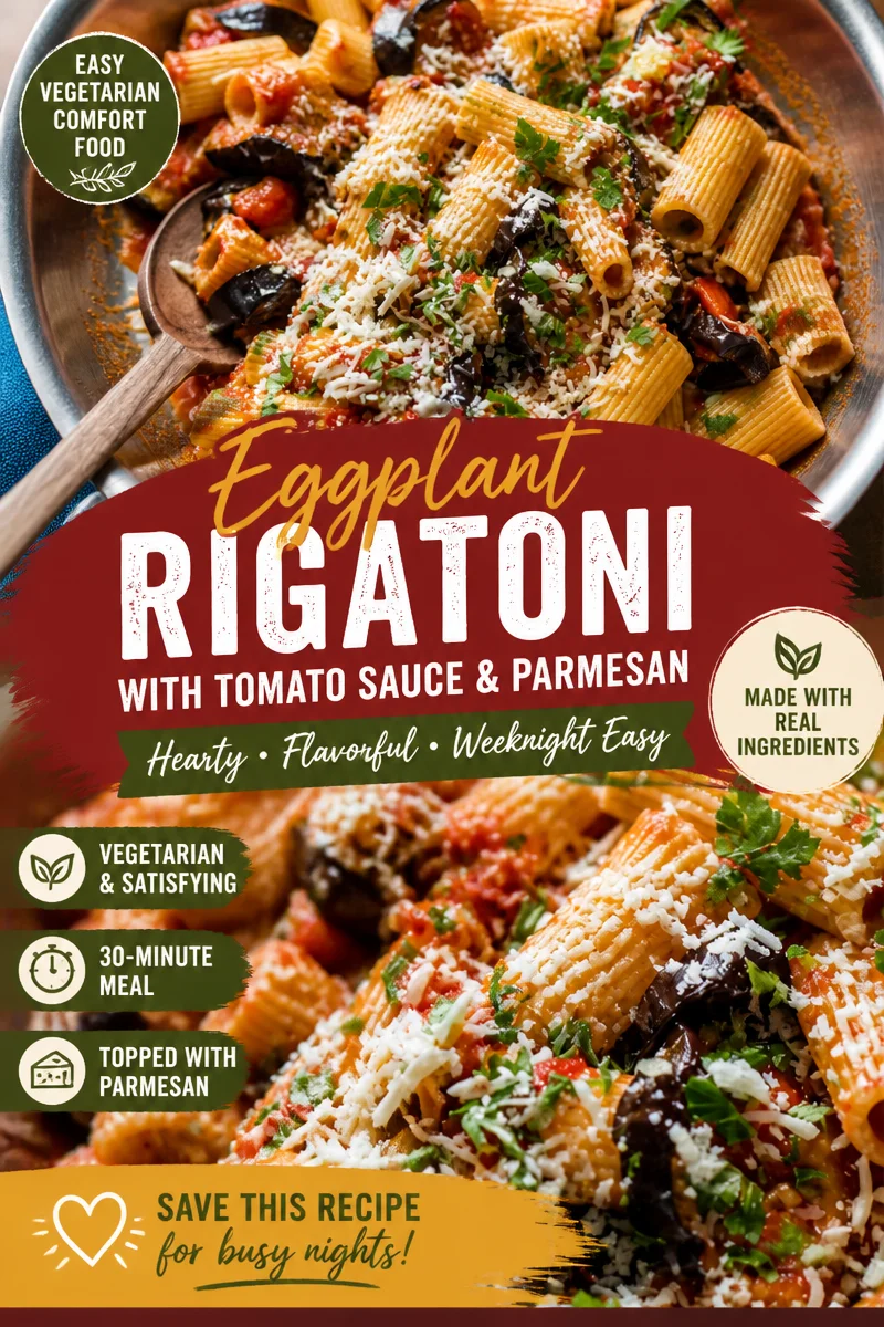 Easy Pasta alla Norma — Eggplant Tomato Sicilian