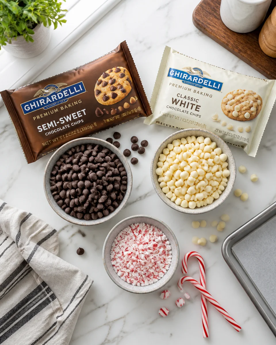 Easy Peppermint Bark — 3 Ingredient