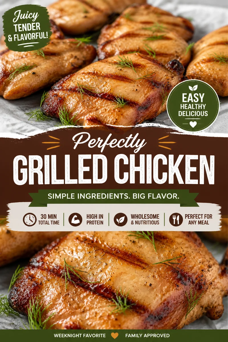 Easy Pickle Juice Chicken — Marinated Juicy Grilled
