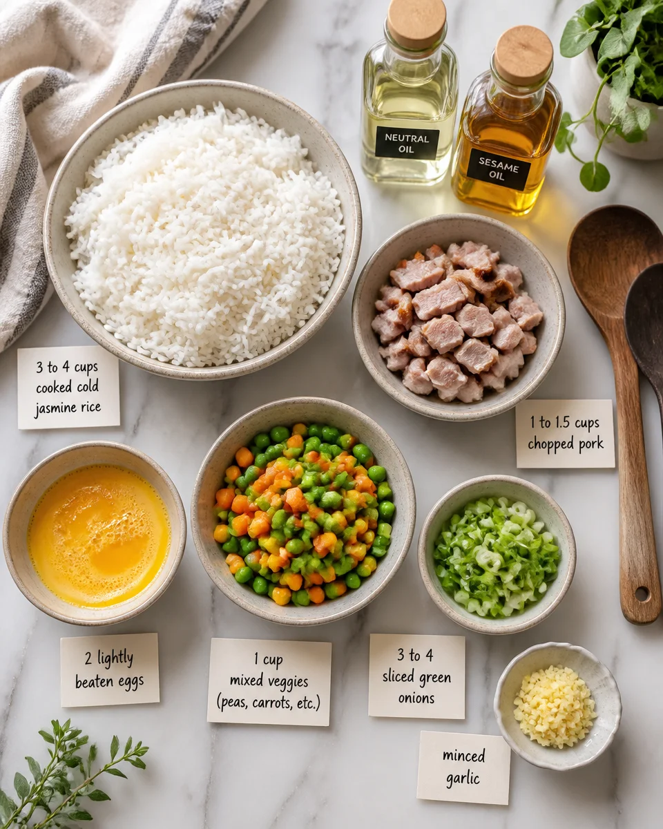 Easy Pork Fried Rice — Better Than Takeout