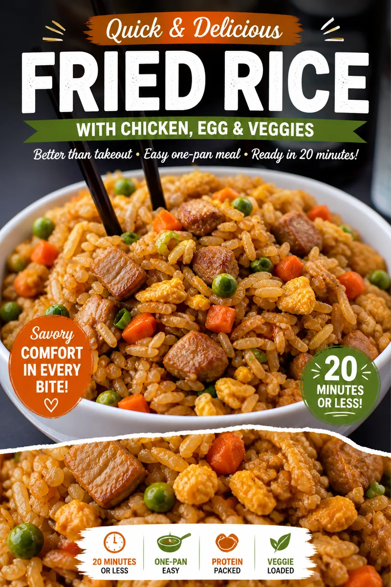 Easy Pork Fried Rice — Better Than Takeout