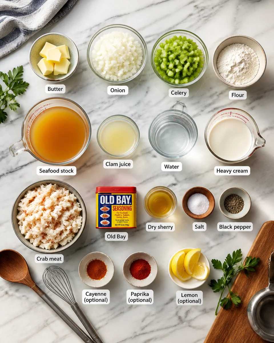Easy She Crab Soup — Charleston Style Bisque