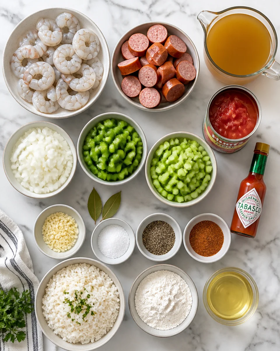 Easy Shrimp Gumbo — Louisiana Cajun Stew